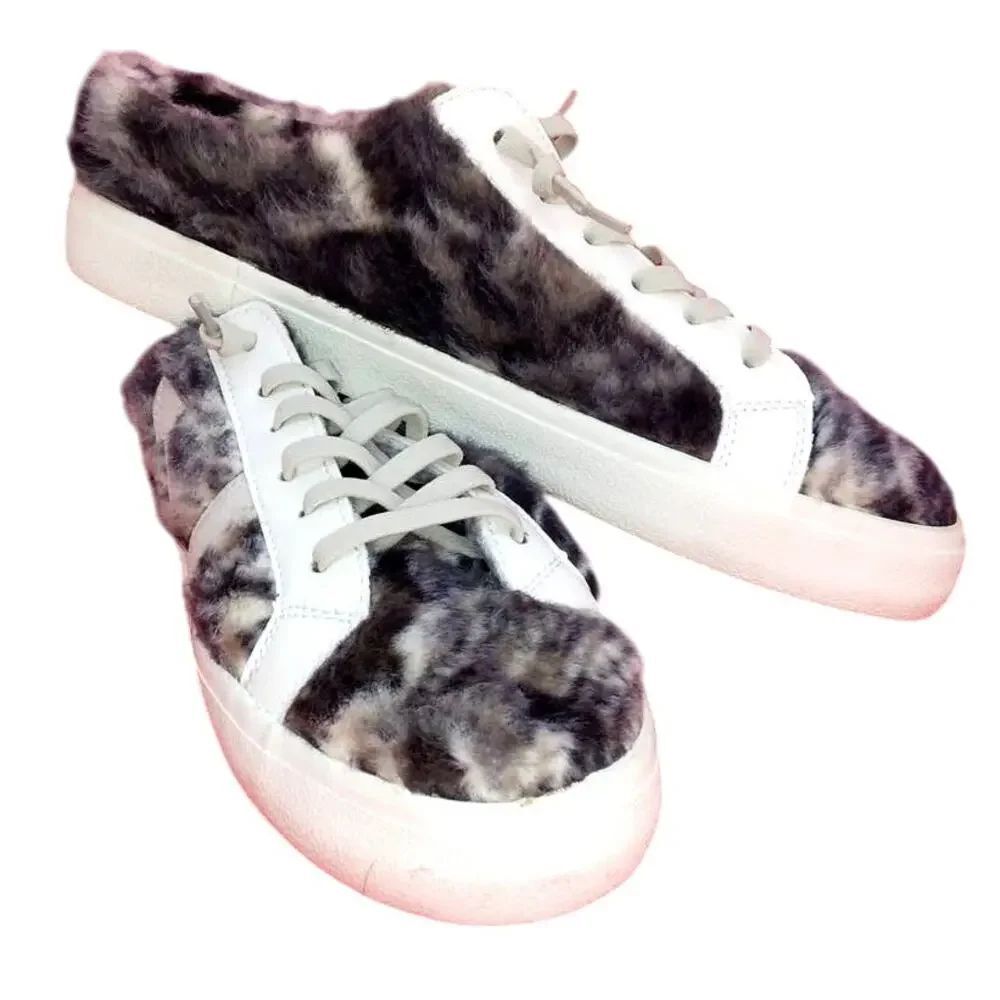 Vintage Havana Womens New w/Tags Black & Gray Mule Sneakers - Size 9